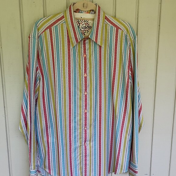 ROBERT GRAHAM Men's Shirt - Picture 1 of 8